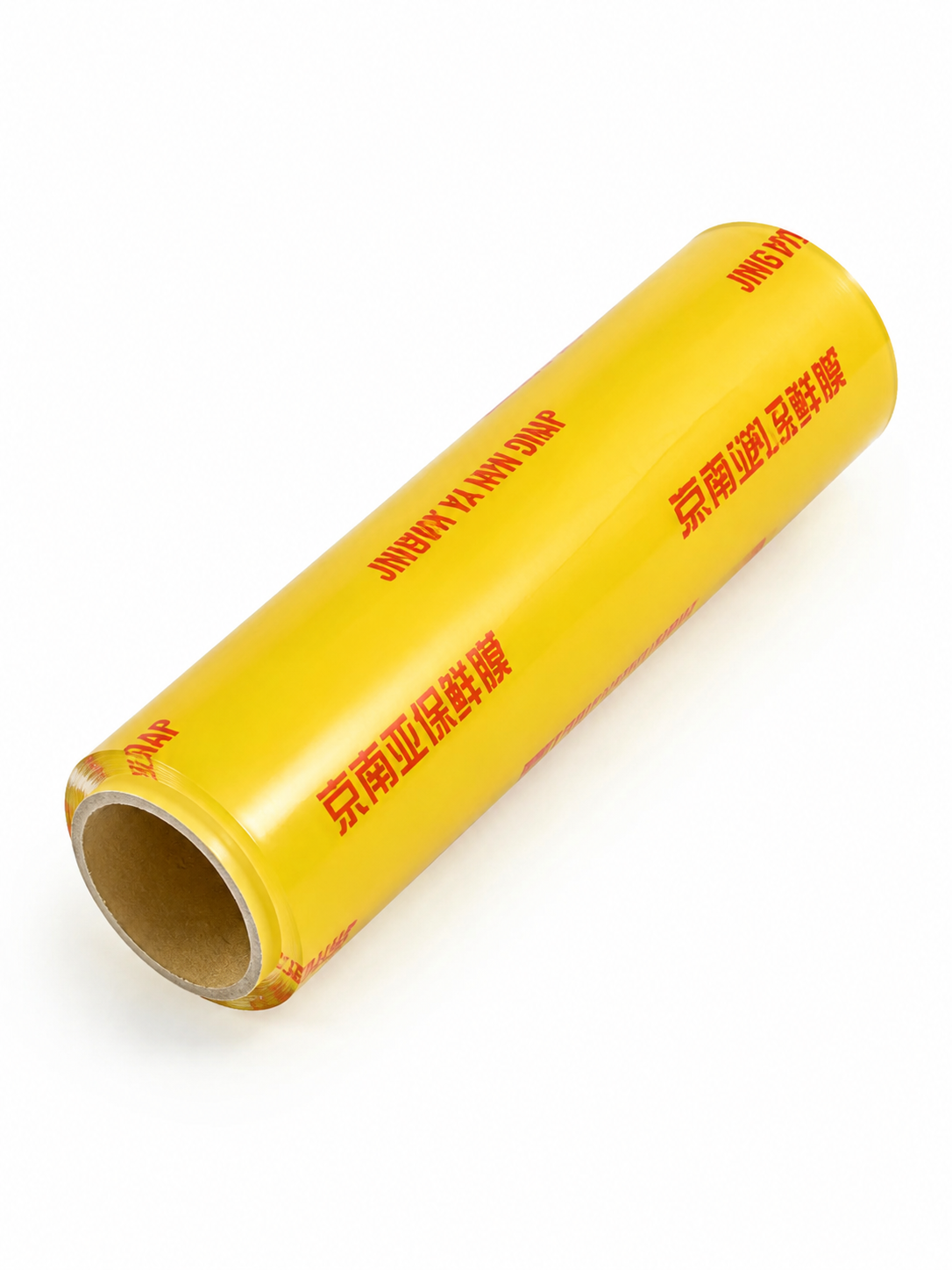 Jingnanya Food-Safe PVC Plastic Wrap Rolls (High-Stretch & Ultra-Clear Commercial Cling Film)