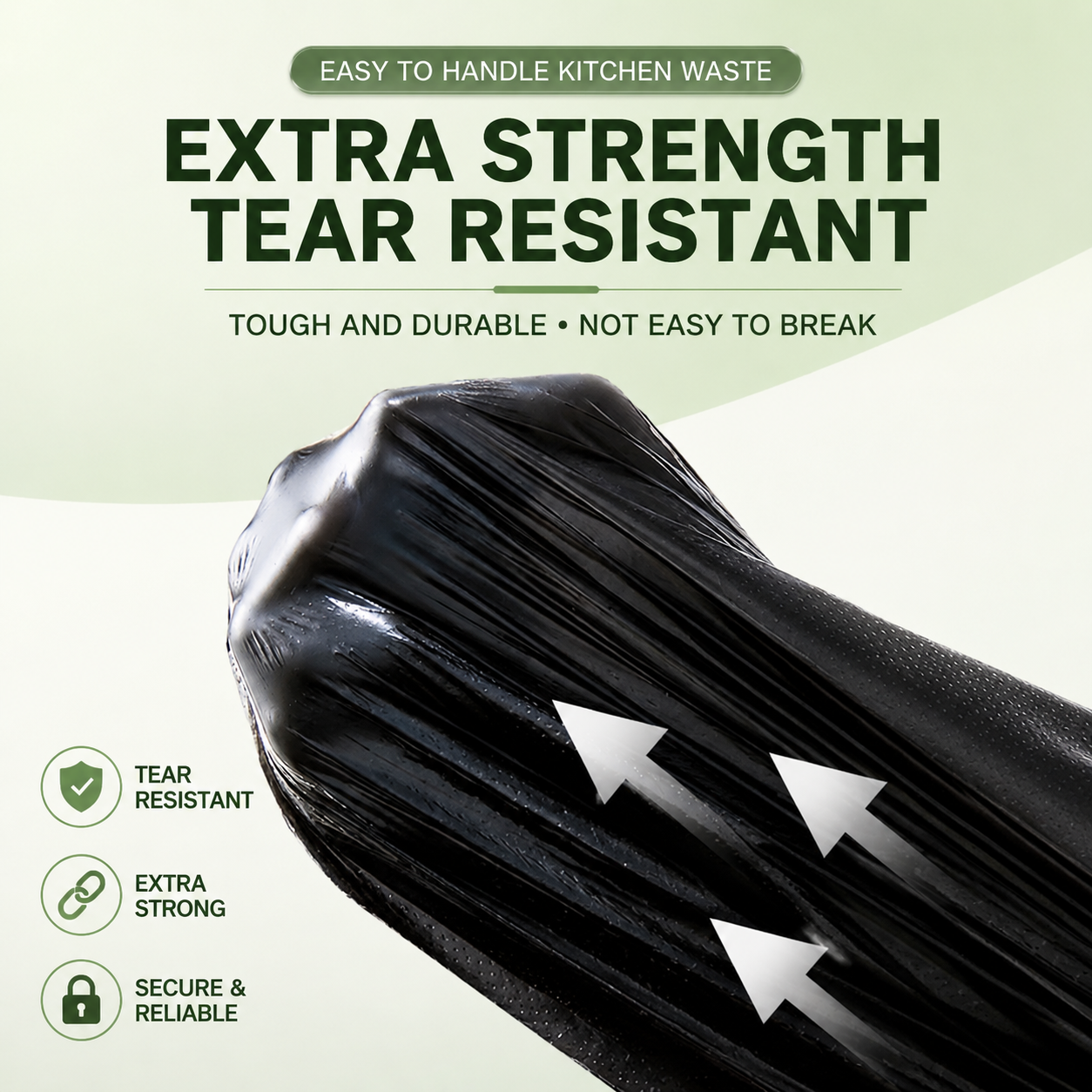 Ultra-Strong Disposable Trash Liners (Puncture-Resistant & High Tensile Strength)